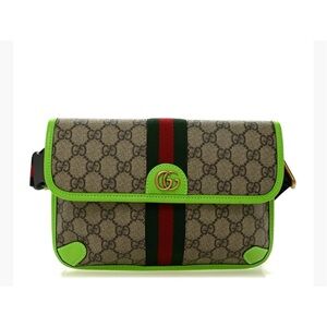 Gucci GG Supreme OPHIDIA belt bag adjustable 80 cm made in Italy